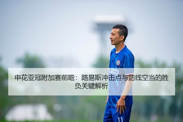 申花亚冠附加赛前瞻：路易斯冲击点与防线空当的胜负关键解析